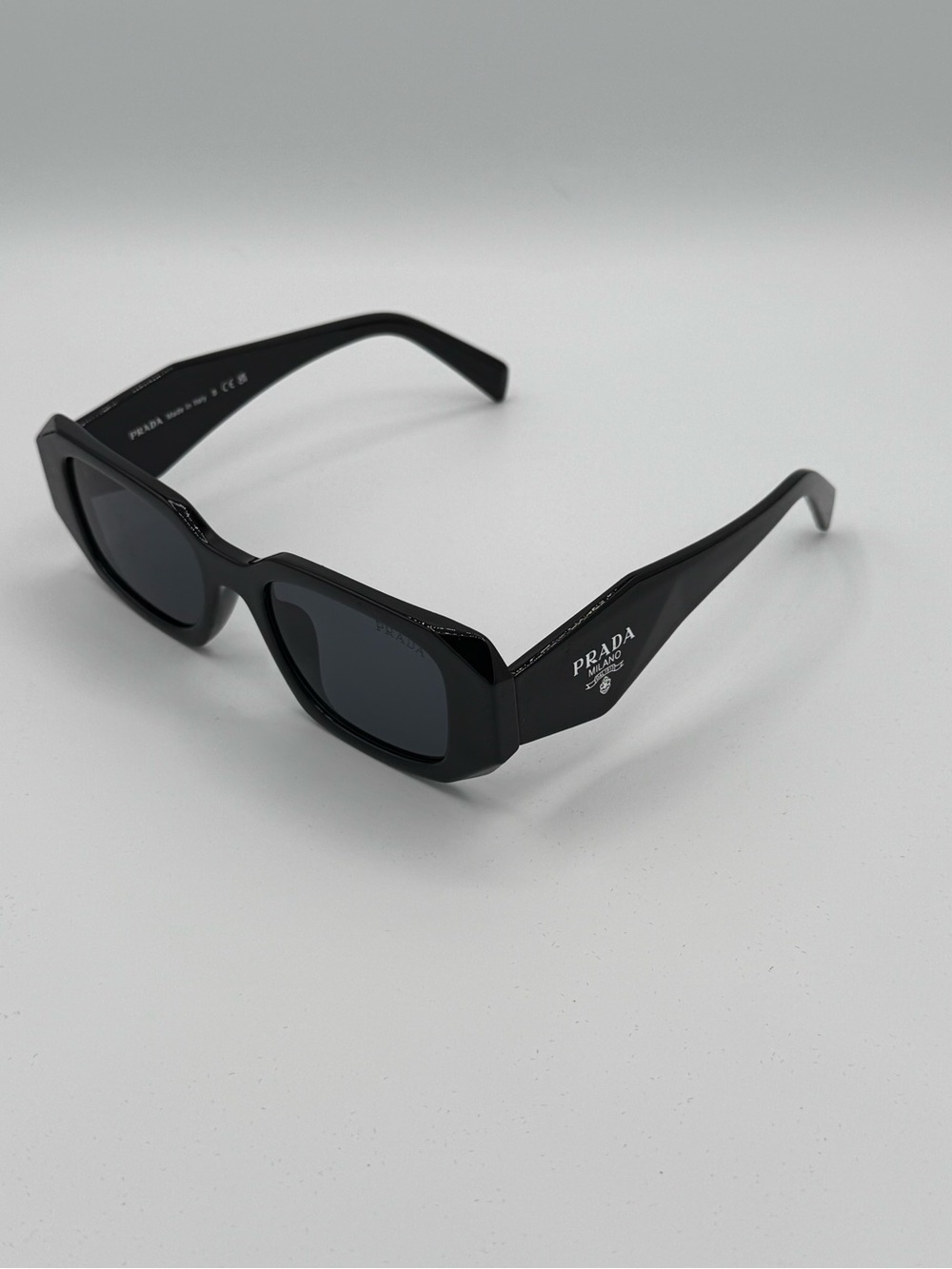 Prada Black Sunglasses with Dark Lenses - Picture 5 of 8